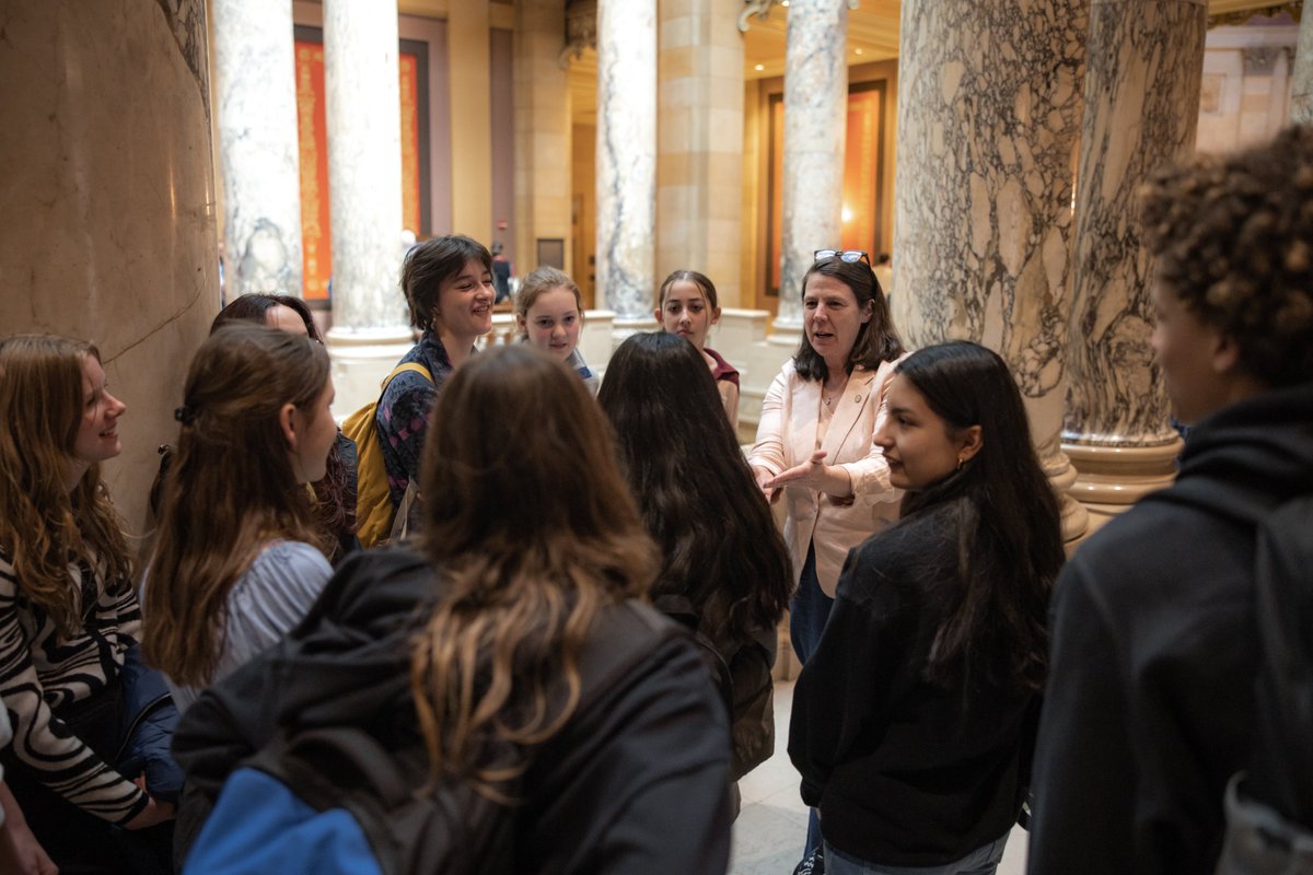 Yesterday, about 30 Hopkins students participated in Youth Day at the Capitol. Students learned effective ways to advocate for issues and met with their local representatives. More photos: bit.ly/3KQxQ70