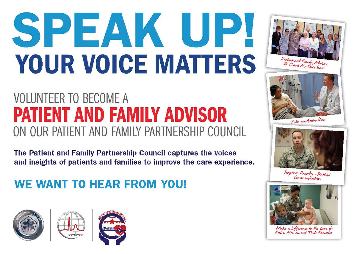 RWBAHC1's tweet image. You are invited to the Patient and Family Partnership Council, 9 a.m. - noon, April  21, at MURR Community Center Clyde’s room.
Call (520) 255-6692 for questions.