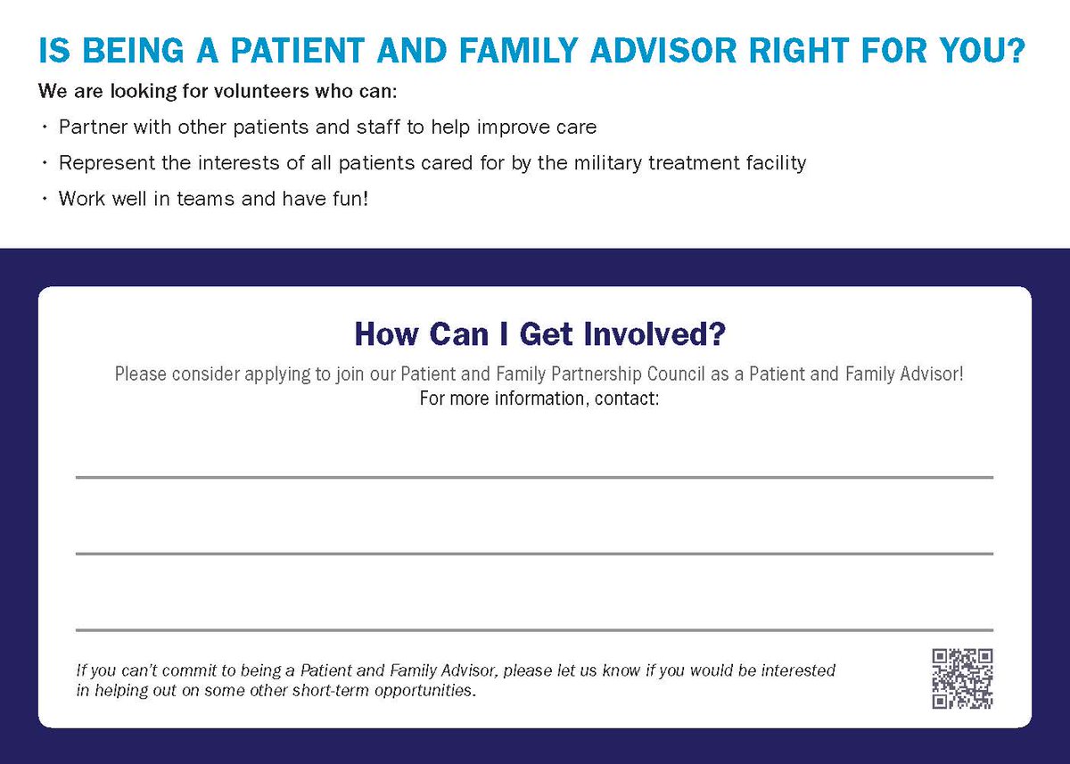 RWBAHC1's tweet image. You are invited to the Patient and Family Partnership Council, 9 a.m. - noon, April  21, at MURR Community Center Clyde’s room.
Call (520) 255-6692 for questions.