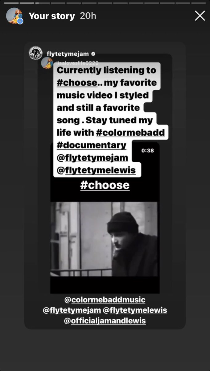 livelifenow0603's tweet image. Thanks to #jimmyjamandterrylewis for the repost of my work as a #fashionstylist for your song Choose by #colormebadd.
