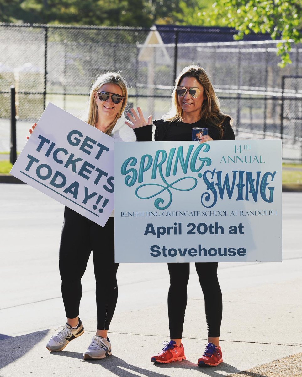 Spring Swing is this Thursday and we’re excited! Can you tell? Our parent volunteers brought that spirit to car line this morning. Make sure to get your tickets!

randolphschool.net/spring-swing/