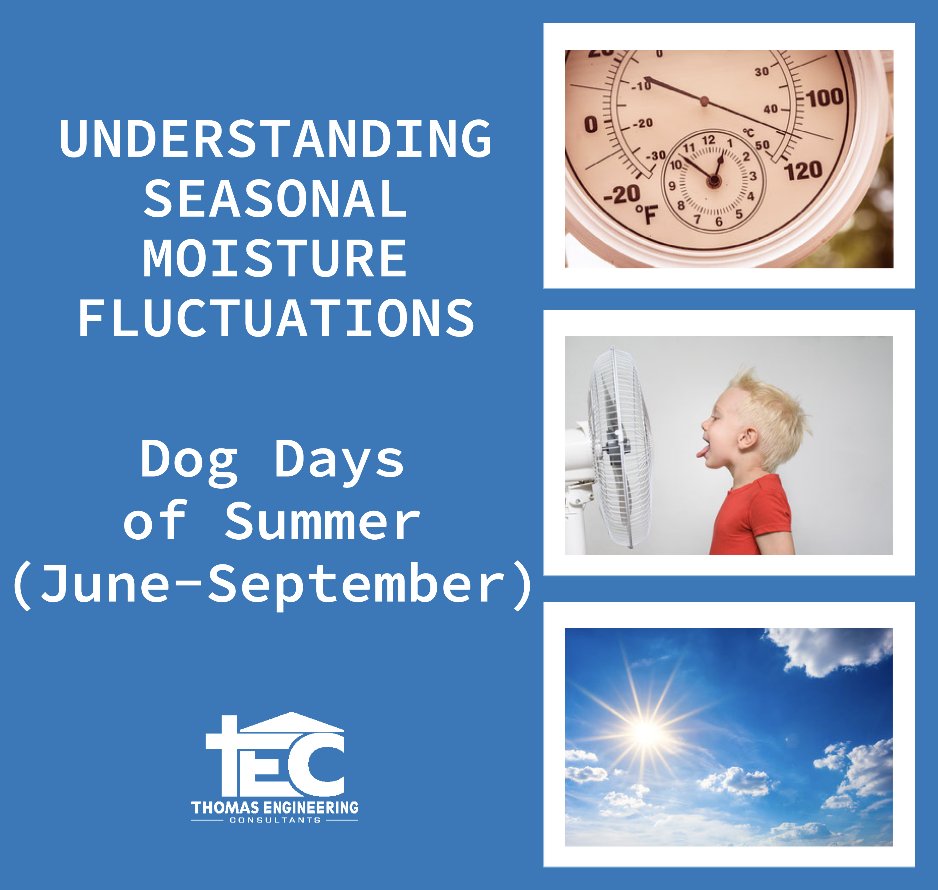 TEC_DFW's tweet photo. You will notice that during June through September, high temperatures are accompanied by low levels of rainfall. Contracting soil creates gaps beneath your home’s foundation. As a result, you may see signs of foundation settling.

https://t.co/eQ4HMIh0W0 https://t.co/AxQmspnwwO