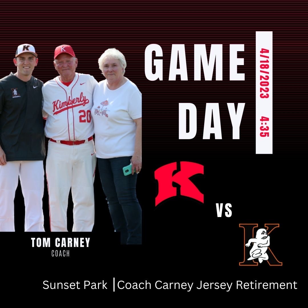 #20 gets retired today for a special person, Coach and ambassador for Kimberly Baseball, Tom Carney!! #SHSH