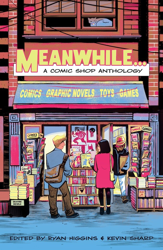 KickstarterRead's tweet photo. Meanwhile... A Comic Shop Anthology features covers by @itsveronicafish and @alis_samp, and stories by the likes of @lianakangas, @ARIELAkris, @SooDLee, @m_llovet, @Williamson_Josh, @justin_grosjean and more.

#JustLaunched on #KickstarterReads:
https://t.co/V9dueP2K6K https://t.co/mtXzdpbObb