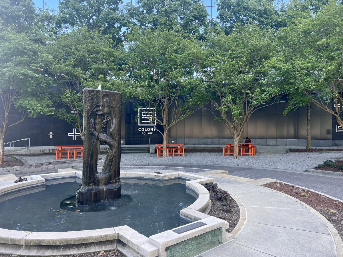 ebkent's tweet photo. @ColonySquareATL @MidtownATL @placemakingus @PlacemakingX @FilmClermont Love it!
I think my father @Fred_Kent worked on #ColonySquare back in 2016 while at @PPS_Placemaking: https://t.co/HJB38SLVJm
Looking good! https://t.co/Mstd8OBgYX