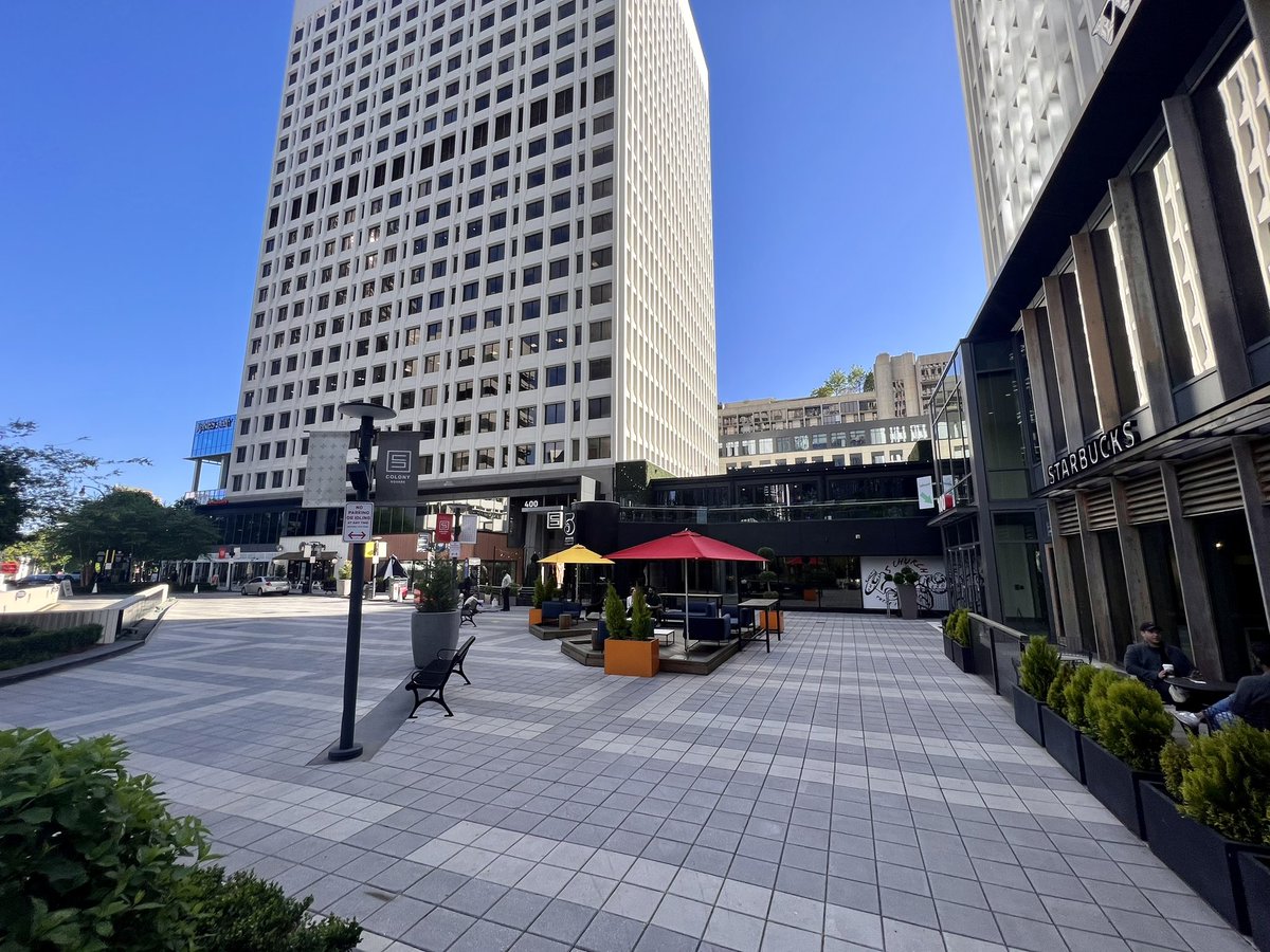 ebkent's tweet photo. @ColonySquareATL @MidtownATL @placemakingus @PlacemakingX @FilmClermont Love it!
I think my father @Fred_Kent worked on #ColonySquare back in 2016 while at @PPS_Placemaking: https://t.co/HJB38SLVJm
Looking good! https://t.co/Mstd8OBgYX