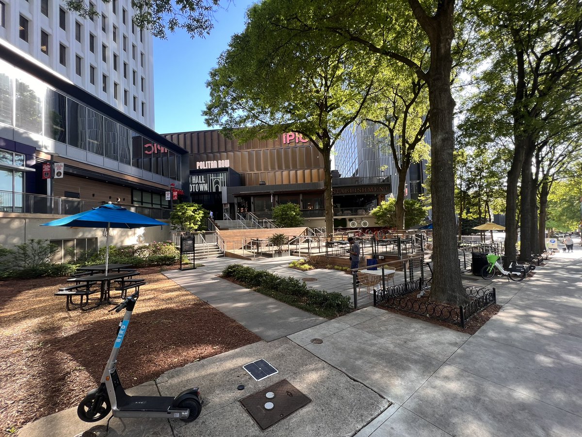 ebkent's tweet photo. @ColonySquareATL @MidtownATL @placemakingus @PlacemakingX @FilmClermont Love it!
I think my father @Fred_Kent worked on #ColonySquare back in 2016 while at @PPS_Placemaking: https://t.co/HJB38SLVJm
Looking good! https://t.co/Mstd8OBgYX