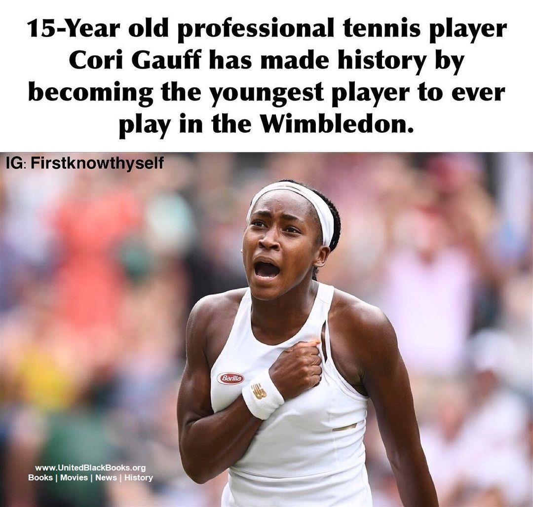#BlackHistoryEveryday 
Like and Share This

@firstknowthyself: @cocogauff congratulations young queen on your journey greatness ✊🏾✊🏾👏🏾👏🏾#Blackhistory #Problack #Blackisbeautiful #blackentrepreneurs #Blackkings #Blackqueens #Supportblack #Supportblackbusines #Blackgirlsr