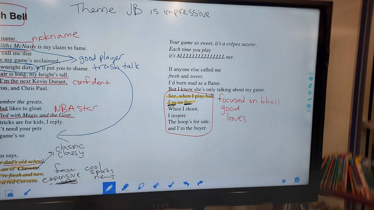 Katie Roderick (@tes_roderick) on Twitter photo This week in the Learning Commons we're celebrating #NationalPoetryMonth with a peom from "The Crossover" by the amazing <a href="/kwamealexander/">Kwame Alexander</a>! Hoping to get a couple kids hooked on novels in verse!! #TESleads This week in the Learning Commons we're celebrating #NationalPoetryMonth with a peom from "The Crossover" by the amazing <a href="/kwamealexander/">Kwame Alexander</a>! Hoping to get a couple kids hooked on novels in verse!! #TESleads