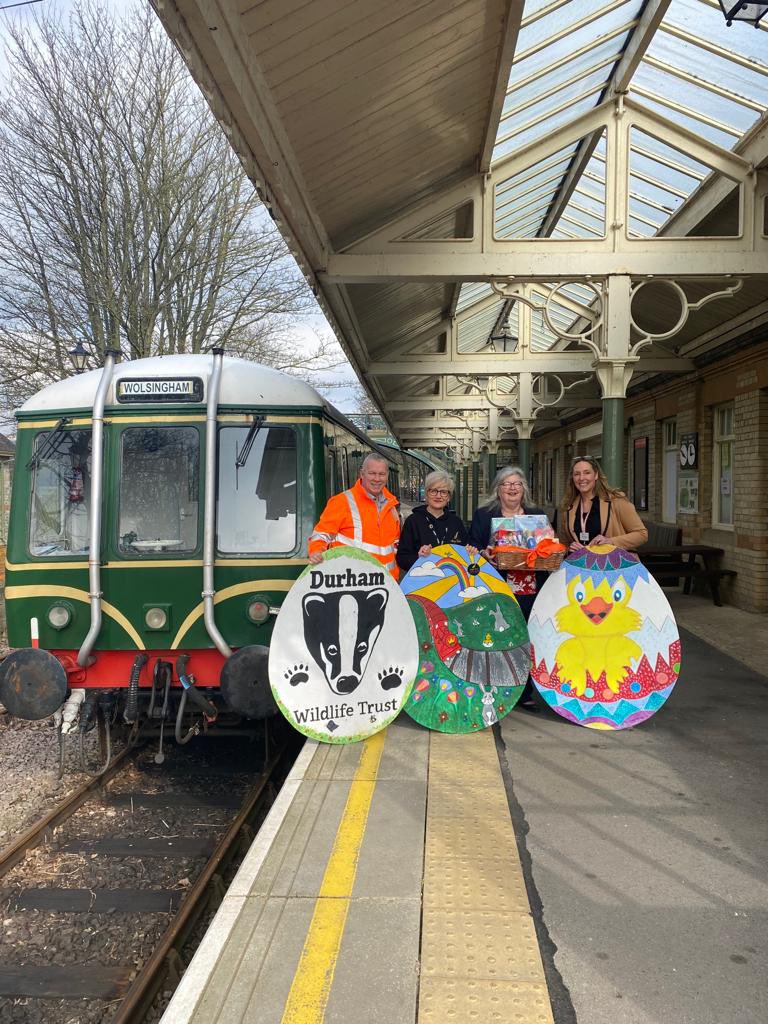 THANK YOU! to all 18 groups that participated in our GIANT egg decorating competition. We are only glad it was the public who voted - as it would be impossible to choose! 😅 3rd place <a href="/durhamwildlife/">DurhamWildlifeTrust</a>. 2nd place Cornerstone. 1st place <a href="/AngelTrust2/">Angel Trust</a> &amp; King James School ⭐️🥳