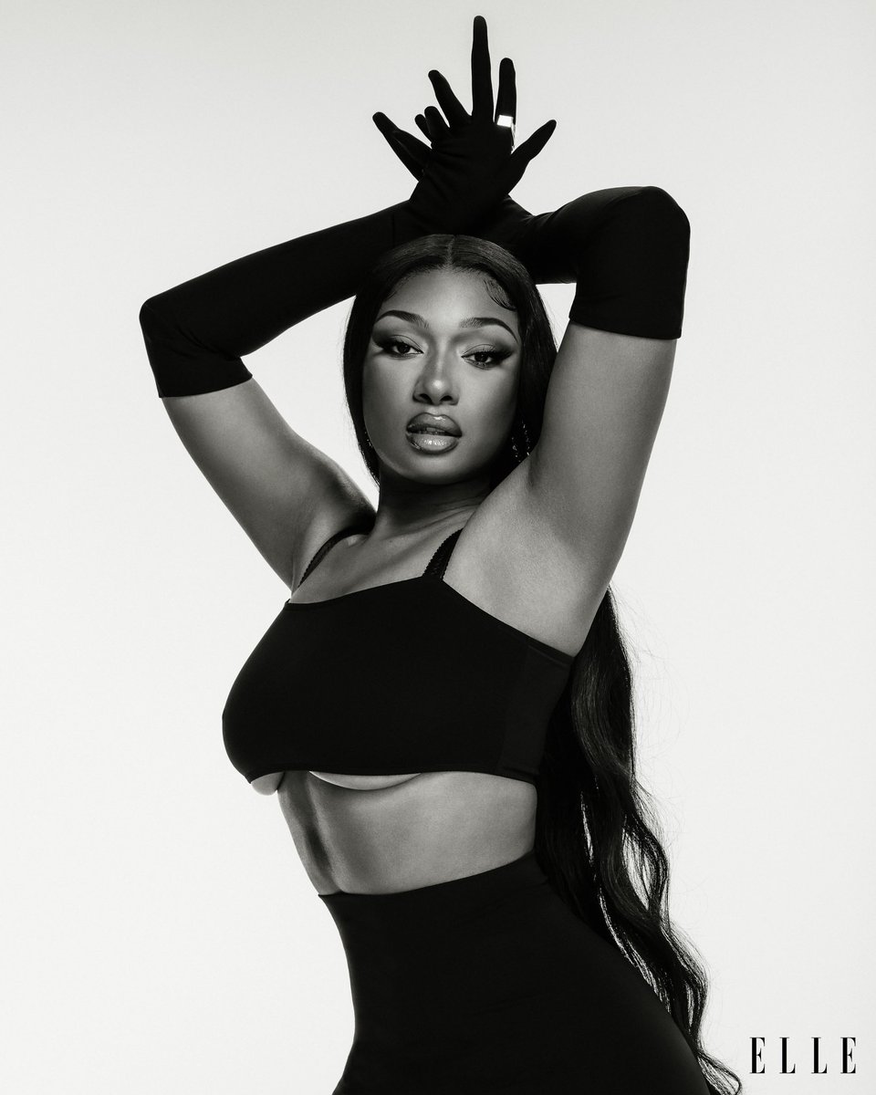 Megan Thee Stallion by Adrienne Raquel, Elle, May 2023.