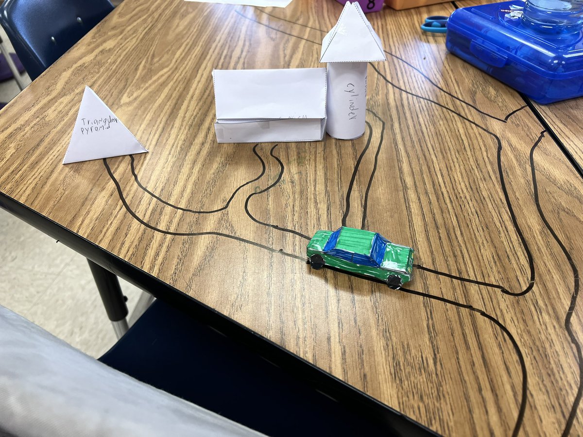 A little extra creativity added to the nets today. This S can whip up a free-handed car in no time! <a href="/RiversideOtters/">Riverside Central Elementary School</a>