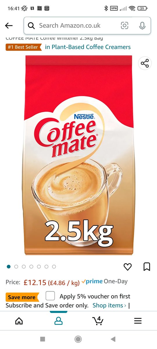 Tabz500's tweet photo. @croncrete @Tesco When they changed packaging, couldn't buy it anywhere but Amazon in bulk, but works out cheaper 👌 @Tesco seem to be raising prices every week, think it's time to shop around https://t.co/stp4EMiWaj