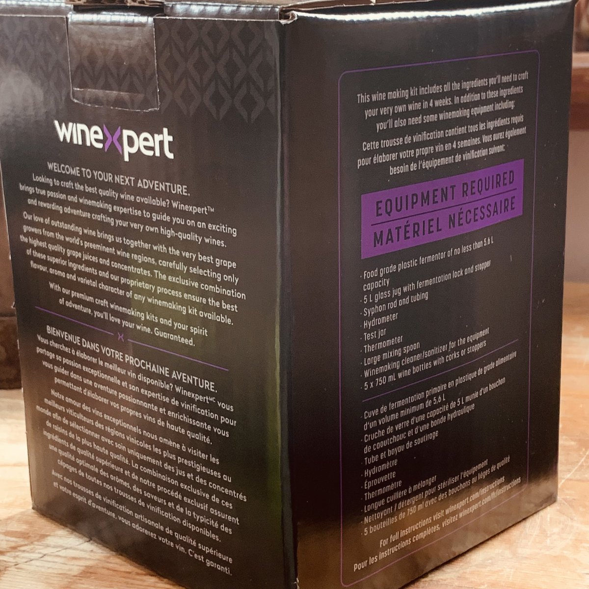 Available in 6 or 30 bottle size, WineXpert wine kits make excellent wine that you’ll impress your friends with!  Try this #pinotgrigio, ready in 4 weeks and you’ll get fresh and zingy fruity flavours.

brewbitz.com/collections/pi…

#homebrew #winekit #makewine