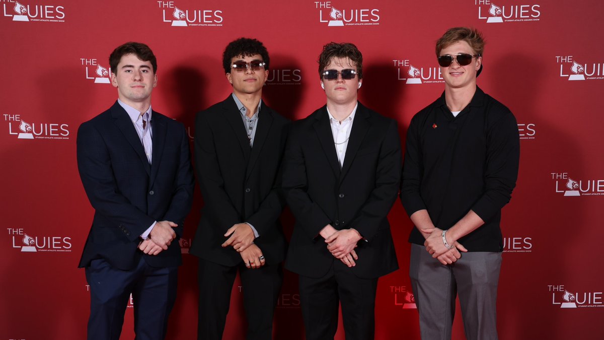 LouisvilleSD's tweet image. Dressed to impress at The Louie's last night 🤩

#GoCards