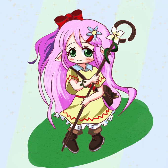 SDリリーティアちゃん! #うちの子 #リリーティア #オリジナル  