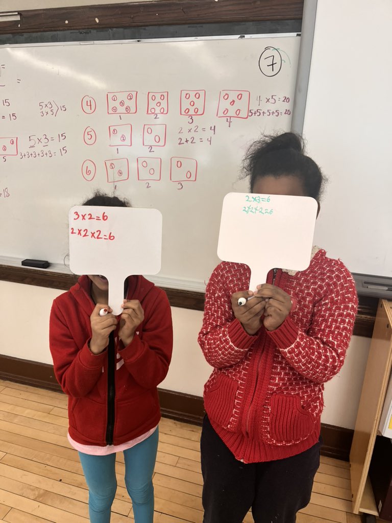 MsMandarano's tweet photo. Introduction to multiplication with my grade 3 crew! 💙 so impressed with their progress! #WinnipegSD #NumeracySupport #Grade3Math https://t.co/inHcBmr1uV