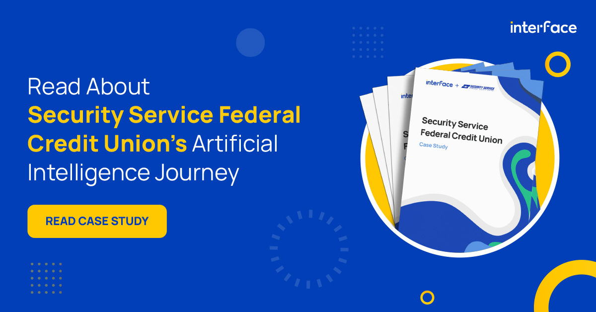 interfaceAI's tweet image. Learn more about Security Service Federal Credit Union's Artificial Intelligence Journey.

Read the case study: interface.ai/case-studies/a…

#interfaceAI #securityserviceFCU #ai #IVA