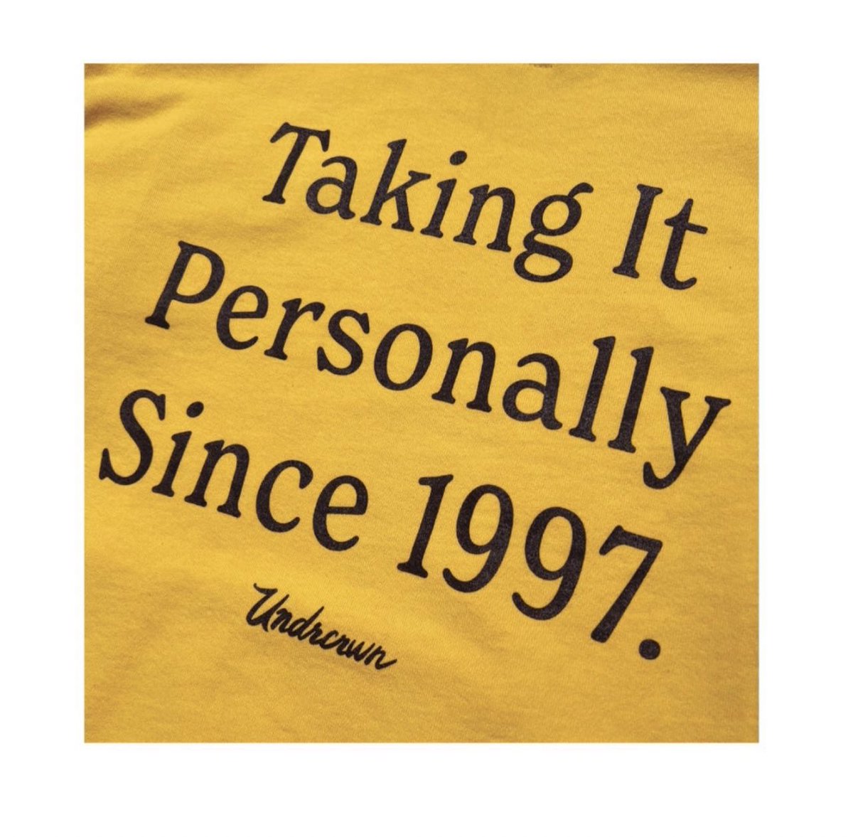 Kobe’s first playoff run, 1997. 
undrcrwn.com/products/perso…