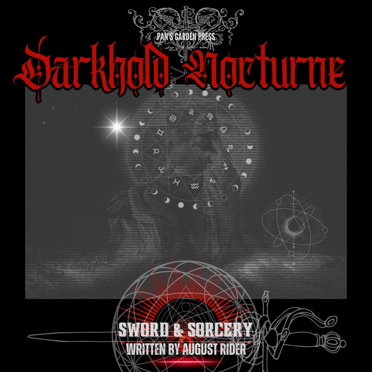 nomicon_the's tweet photo. What is Darkhold Nocturne?
A #swordandsorcery novella, an homage to #RogerZelazny , #HenryKuttner , #CLMoore , Robert E Howard, and Alexander Dumas
A dark, dying planet with nine moons and nine heirs to the Dark Throne.
House Scorpios, House Lycanor, and The Lady of Chains… https://t.co/CBlcrkuu0m