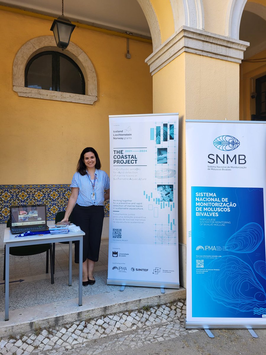 COASTALProject_'s tweet photo. @COASTALProject_  is today and tomorrow at the Job Fair organized by the "Associação de Estudantes do Instituto Superior de Agronomia" - AEISA Agronomia .
Please, feel free to visit us and say Hi 👋

@CESAM_Univ 
@CESAM_Univ 
@ipma_pt 
@SINTEF 
@UniNMBU 
@EEAGrantsPT https://t.co/FymZl9TWjy