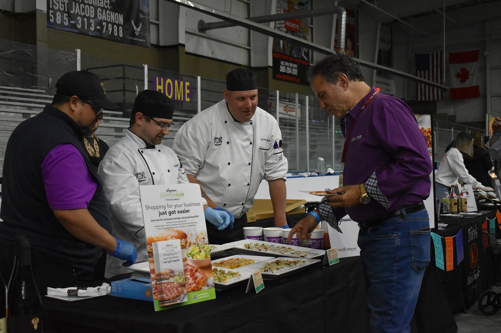It's THIS FRIDAY! The 10th Annual Wegmans Wine at Center Ice to benefit Holy Childhood.  More than 40 vendors to serve you tastings of food, beer, wine, spirits &amp; ciders! Silent auction, live music, raffle, games and more.  Sign up to attend today! bit.ly/3YjBnPV