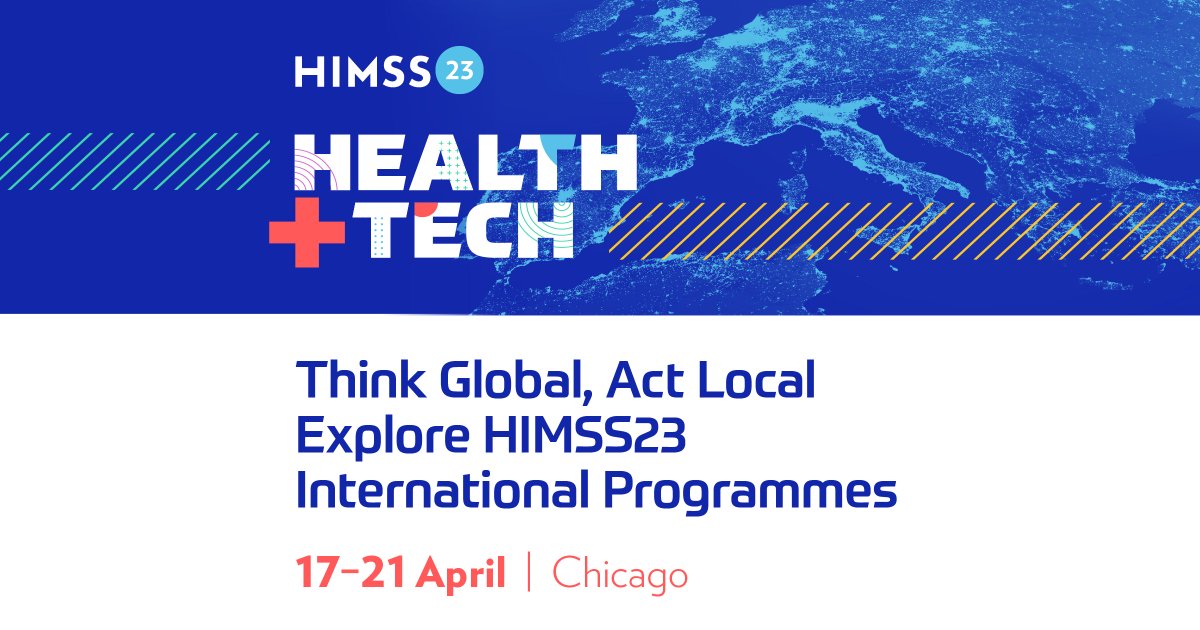The HIMSS Global Health Conference &amp; Exhibition is an annual event that brings together more than 40,000 professionals from all corners of the global healthcare ecosystem. 🌎

We are excited to tune into #HIMSS2023, are you looking forward to it?

#HIMSS #HIMSS23 #Healthtech