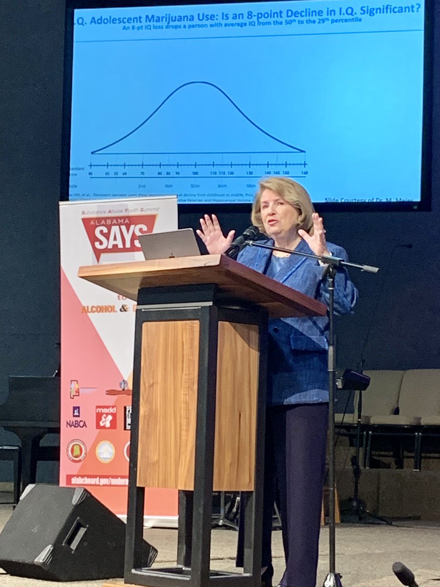 So proud to bring the 2023 Alabama Substance Abuse Youth Summit to Prattville. State Health Officer Dr. Scott Harris and Internationally recognized addiction expert Dr. Bertha Madras, Harvard Medical School, are up first.