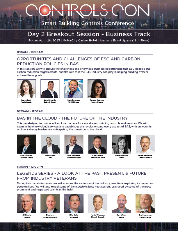 CochraneSupply's tweet photo. Controls-Con 2023 is just over a week away! Full agenda is now live at https://t.co/TQhO4UpjJm.

Register today: https://t.co/asyUKJRnhz

#controlscon2023 #buildingautomation #buildingcontrols #smartbuildings #cybersecurity #iot #events #tradeshows #detroit #detroitbusiness https://t.co/uiTa1npo1b