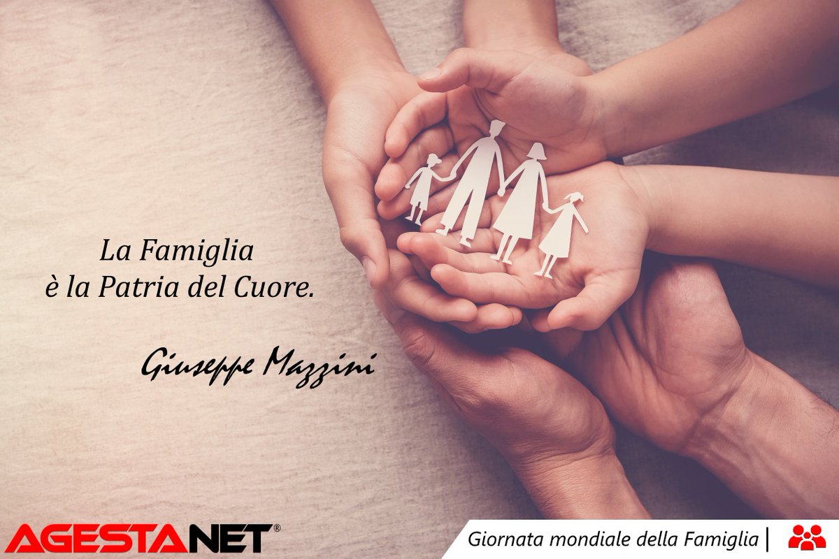 agestanet's tweet photo. #GiornataMondialeDellaFamiglia #InternationalDayOfFamilies https://t.co/7FV4Wxzf6D
