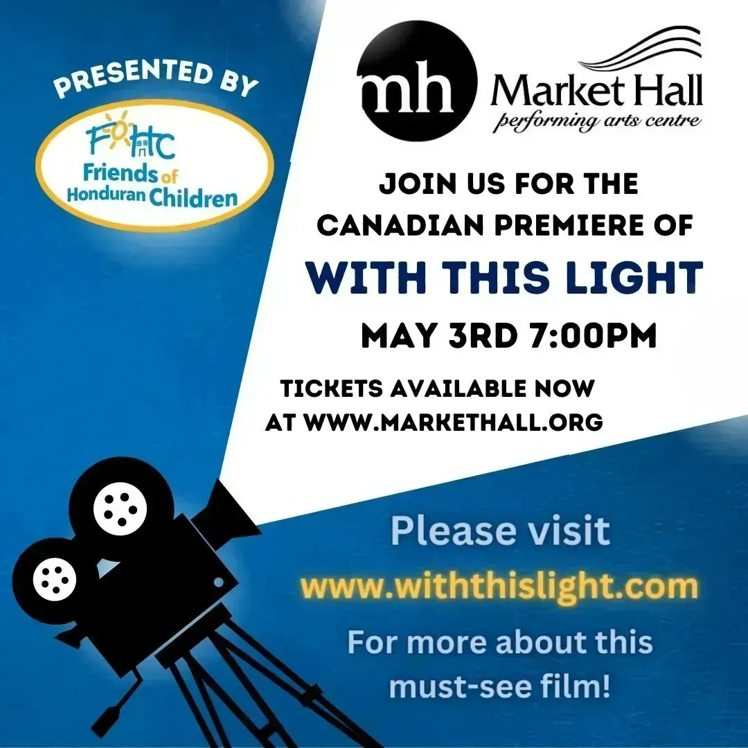 fohc_friends's tweet photo. Don't forget to get your tickets! "With This Light" the documentary film will premiere in Canada at Market Hall on May 3rd at 7pm. Tickets are are available now at https://t.co/6hYpClGUrr Can't wait to see you there! 🎬 🎟️ 
@withthislight @TheMarketHall #withthislight https://t.co/NH2bBmn5hX
