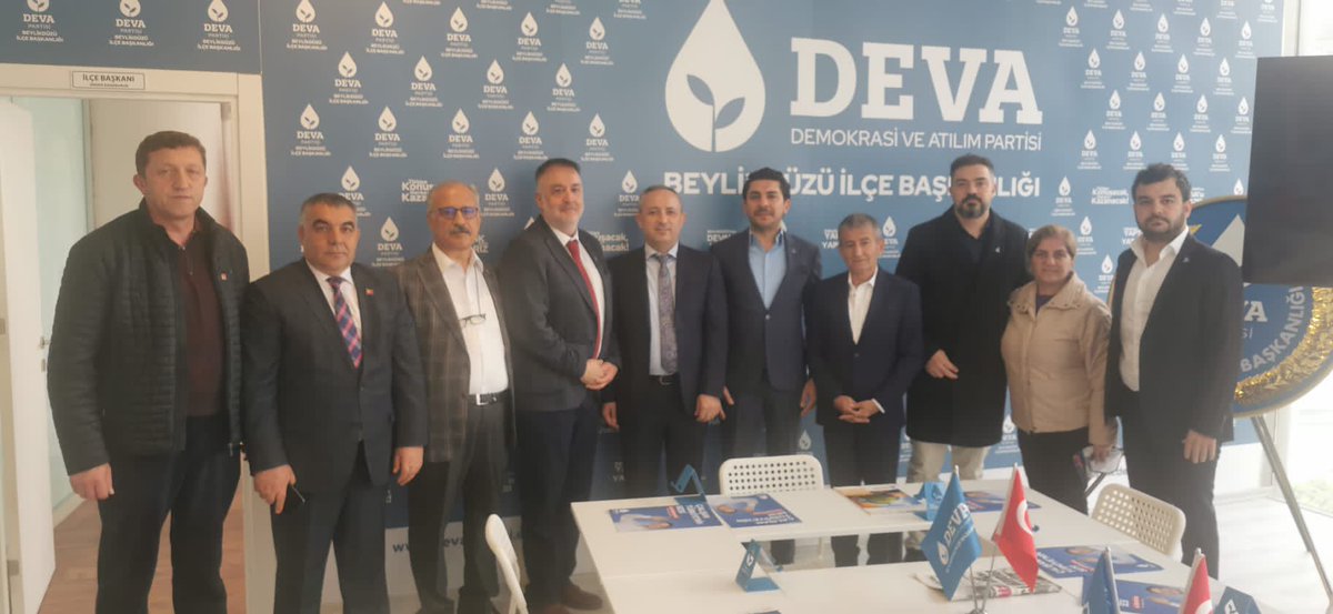 Cumhuriyet Halk Partisi MV Adayı Sn Tuğrul Koç ve Beylikdüzü Belediyesi Başk. Vekili Sn Müslüm Akülker’in nazik ziyaretleri için kendilerine teşekkür ederiz. 

#BirleseBirleseKazanacağız 

<a href="/alibabacan/">Ali Babacan</a> <a href="/drerhanerol/">Dr. Erhan Erol</a> <a href="/onder_karaburun/">Önder Karaburun</a> <a href="/devapartisi/">DEVA Partisi</a> <a href="/istanbuldadeva/">DEVA Partisi İstanbul</a>