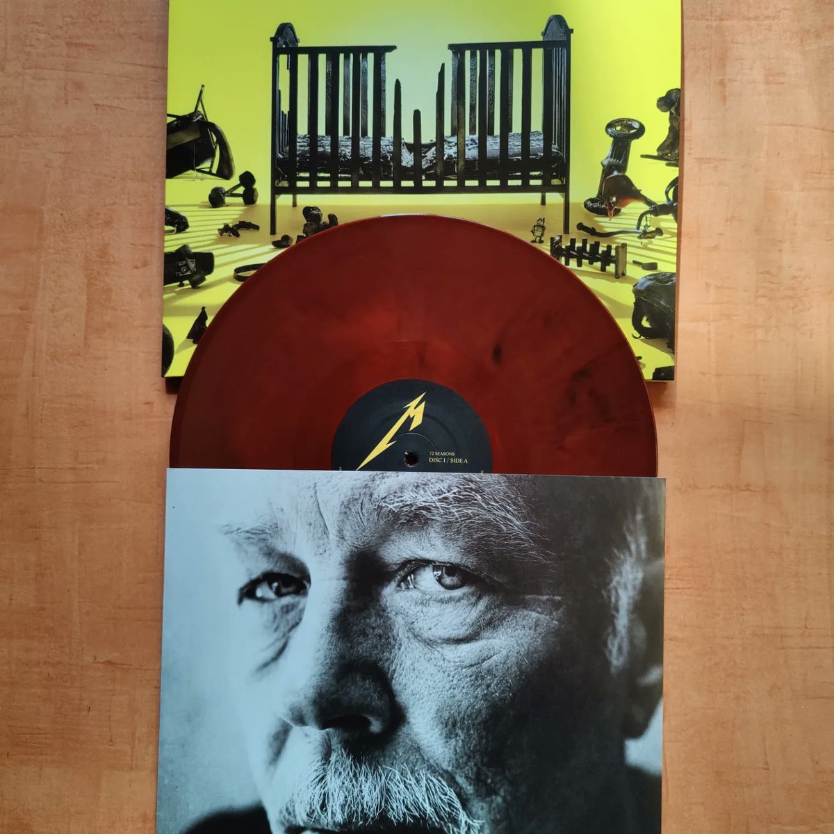 ReneHlscher's tweet photo. #Metallica #72Seasons #Vinyl #thrashmetal #Metal #HeavyMetal https://t.co/jLT9ClkjCn