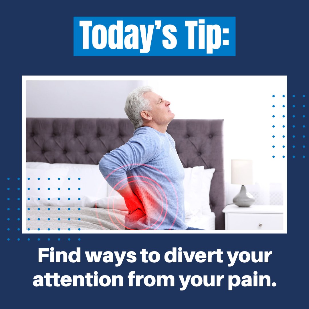 bamapain's tweet photo. Find ways to divert your attention from your pain. Pain can be debilitating &amp; distract you from life events. Try to divert your attention from your pain so that you can focus on your life. #alpain #alabamapainmanagement #BamaPain #alabamapainphysicians #paintiptuesday https://t.co/7eQdnh7AEs