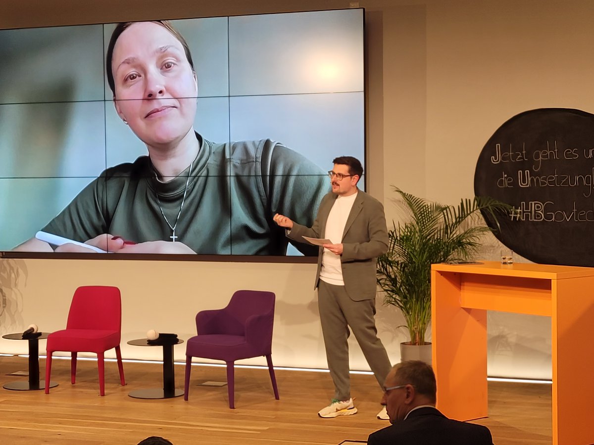 PUBLIC Deutschland (@public_germany) on Twitter photo Nach ihrer einführenden Keynote ist <a href="/valeriya_ionan/">Valeriya Ionan</a> Deputy Minister for Eurointegration im <a href="/mintsyfra/">Мінцифра</a> nun im Interview und stellt sich den Fragen von <a href="/ncfhoffmann/">Nils Hoffmann</a> Managing Director <a href="/PUBLIC_Germany/">PUBLIC Deutschland</a>. Wir sind gespannt auf ihre Expertise! #GovTechGipfel #HBGovTech <a href="/GovGipfel/">GovTech-Gipfel</a> Nach ihrer einführenden Keynote ist <a href="/valeriya_ionan/">Valeriya Ionan</a> Deputy Minister for Eurointegration im <a href="/mintsyfra/">Мінцифра</a> nun im Interview und stellt sich den Fragen von <a href="/ncfhoffmann/">Nils Hoffmann</a> Managing Director <a href="/PUBLIC_Germany/">PUBLIC Deutschland</a>. Wir sind gespannt auf ihre Expertise! #GovTechGipfel #HBGovTech <a href="/GovGipfel/">GovTech-Gipfel</a>