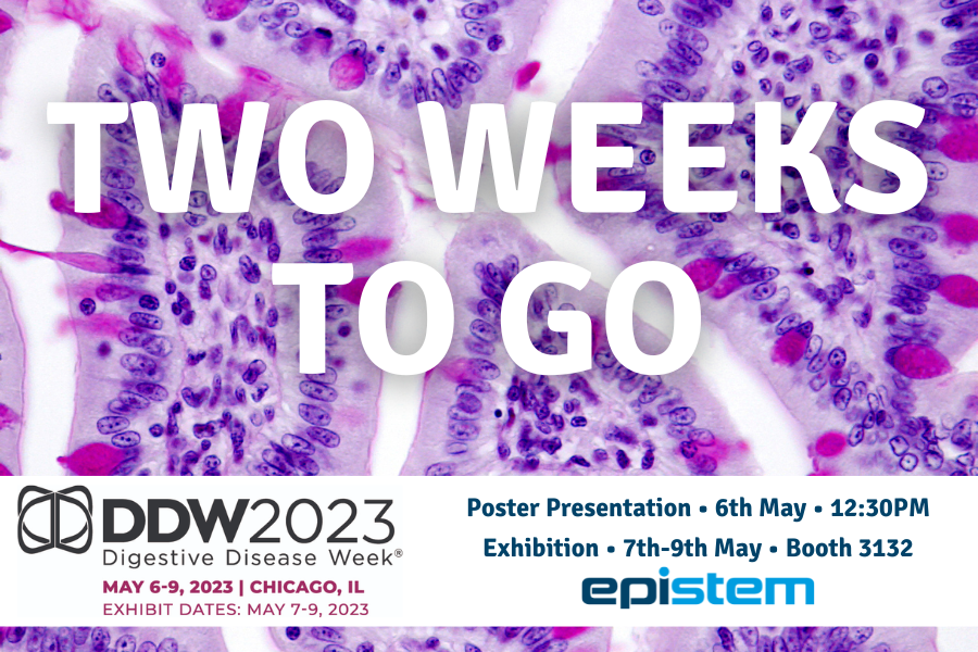 🟢TWO WEEKS TO GO!!🟢
#DDW #DDW2023 #DigestiveDiseaseWeek #Gastroenterology #CRO #CRS