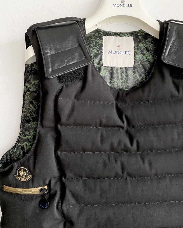 Shtreetwear on Twitter: "Moncler Bulletproof Vest by Pharrell (2010)"