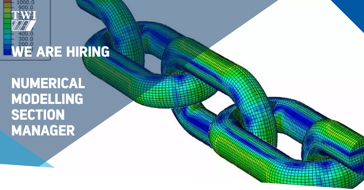TWI_Ltd's tweet image. Exciting Opportunity to join @TWI_Ltd

We are seeking a #SectionManager for our #NumericalModelling Section in the #AdvancedManufacturing Technologies Group.

Apply now: bit.ly/41Vrb2z

#EngineeringJobs #NumericalAnalysis #FiniteElementAnalysis
#Engineering #Simulations