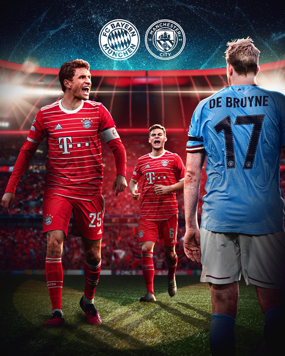 FCBayern's tweet photo. 💫 ＭＡＴＣＨＤＡＹ 💫

Zusammen ist in der Arena 𝘼𝙇𝙇𝙀𝙎 möglich! 🔥

#MiaSanMia #FCBMCI #packmas https://t.co/EU6xy70HgF