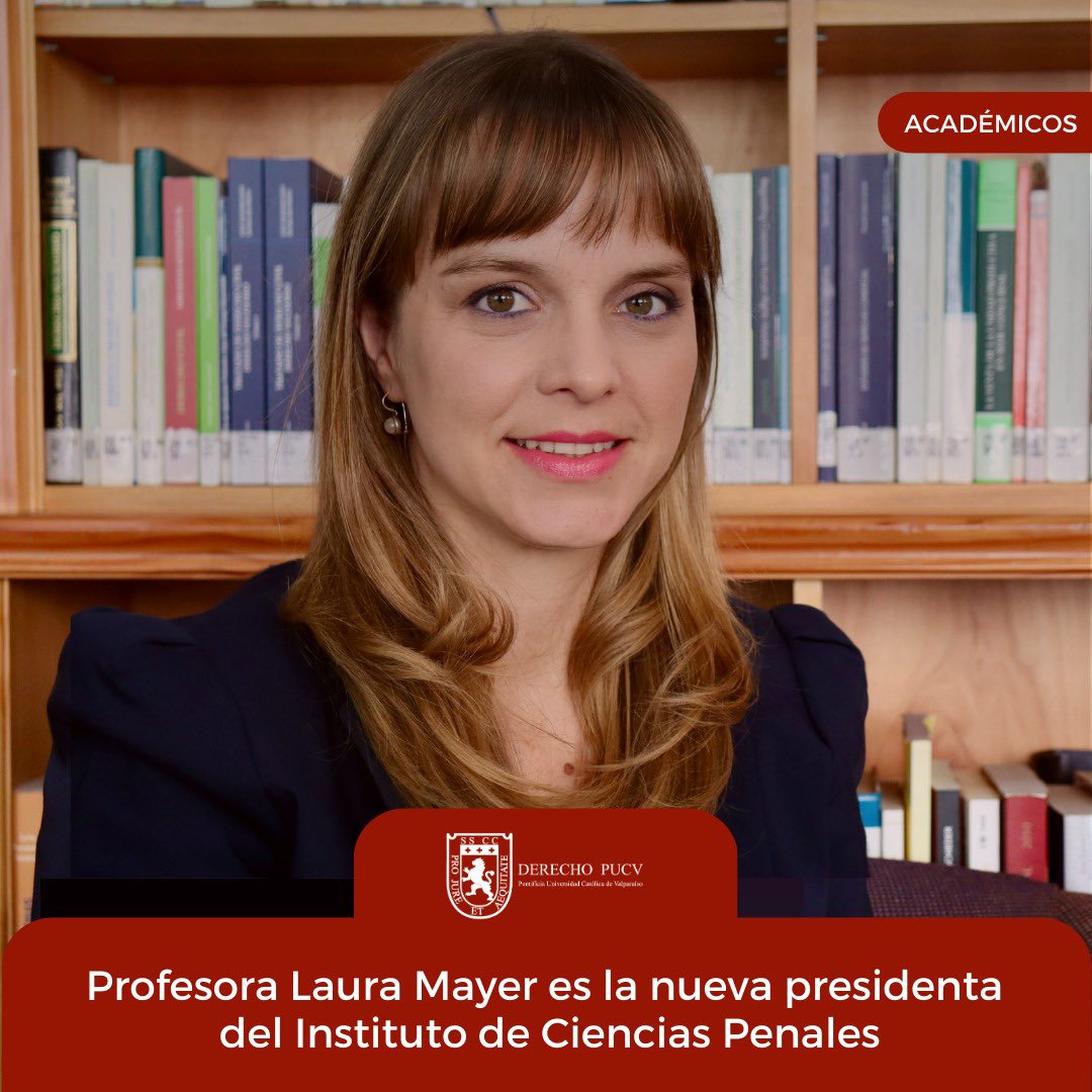 Laura Mayer Derecho PUCV on Twitter: "NOTICIA 📰 | Profesora Laura Mayer Lux se