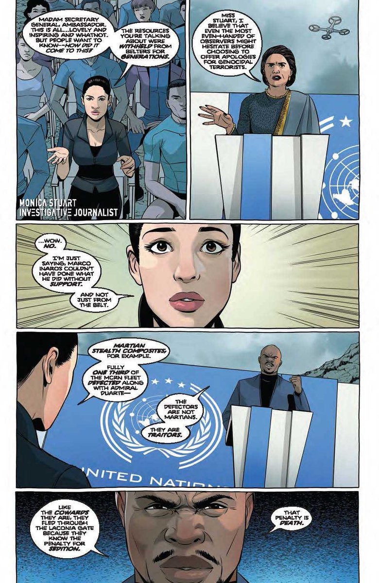 Oh hey look, it's <a href="/AnnaBananaHops/">Anna Hopkins</a>!

#TheExpanse #ScreamingFirehawks