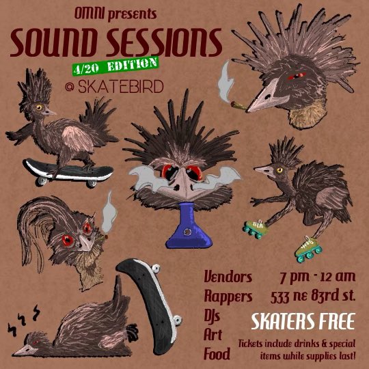 PantheonWorlds's tweet photo. #Next #Show 🌍🤲 Visit our website for admittance + 2 free drink tickets for this Thursday 4/20/23 !
Performers + Vendors are uniting in N Miami for a specially curated 🍁 420 #fogfest ! U don’t wanna miss this ! See you at
@skatebird305 ! 🛹 https://t.co/2j6mjQ0UR1