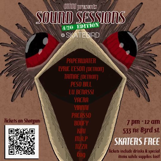 PantheonWorlds's tweet photo. #Next #Show 🌍🤲 Visit our website for admittance + 2 free drink tickets for this Thursday 4/20/23 !
Performers + Vendors are uniting in N Miami for a specially curated 🍁 420 #fogfest ! U don’t wanna miss this ! See you at
@skatebird305 ! 🛹 https://t.co/2j6mjQ0UR1