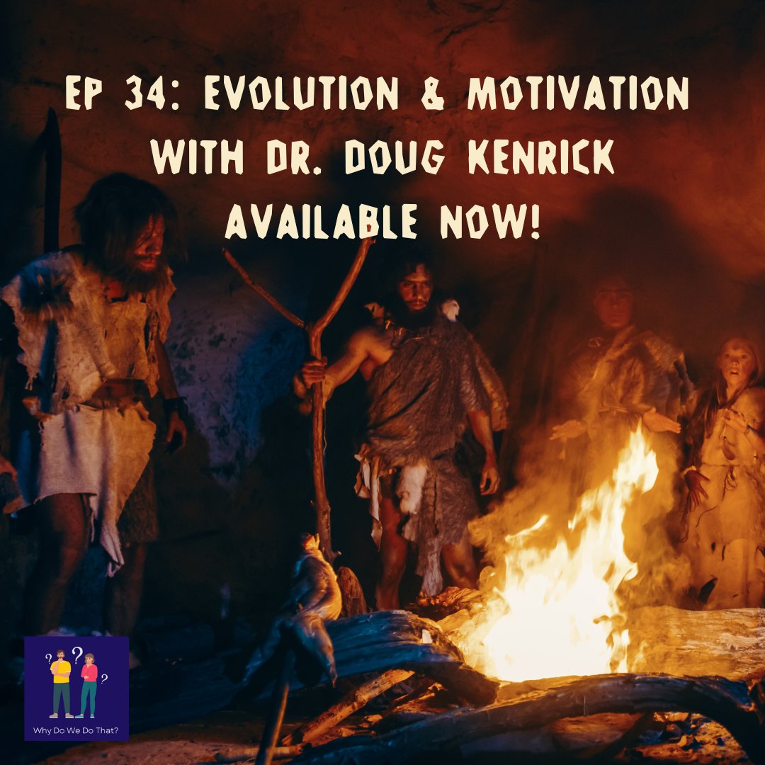 Thank you to <a href="/DouglasTKenrick/">Douglas Kenrick's Stone Age Brain</a> for coming on to discuss his newest book, "Solving Modern Problems with a Stone-Age Brain". Download our discussion now! Link in comments.

#psychology #podcast #behavior #science #behavioralscience #evolution #motivation