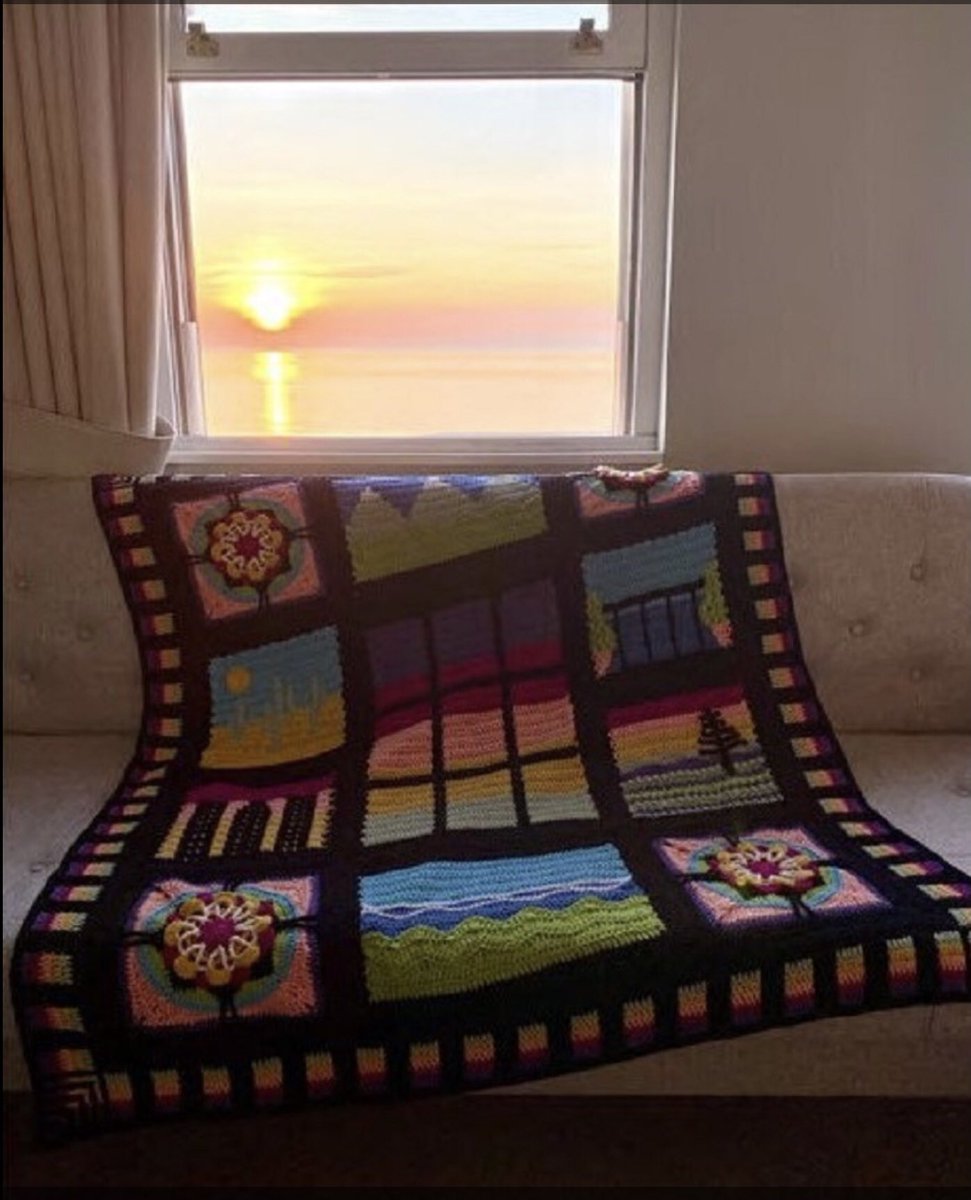 deltawoolshop's tweet photo. Who’s ready for another Crochet Along🤣
This has got to be one our favourite CAL blankets. Designed by Eleanora Tully of Coastal Crochet there are 2 colour versions. One with ‘lights off’ and one with ‘lights on’ https://t.co/g59AnZXTzc