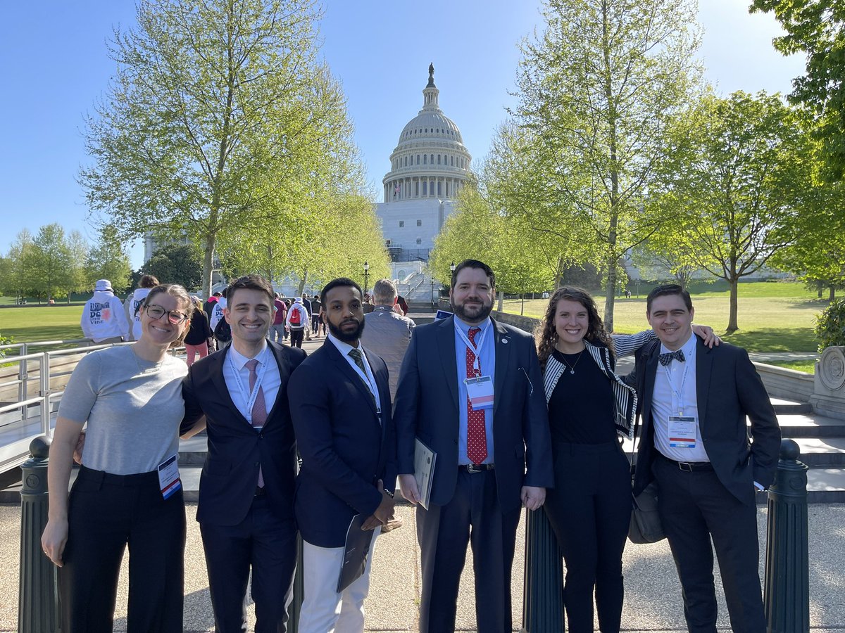 SammyRossTrauma's tweet photo. @NCSurgeons contingent for @AmCollSurgeons Advocacy day discussing with Congress on pressing issues for Surgeons @HaroldLeraas @trail2tavern @DHaleWilliams @AtriumHealth @UNCSurgery @WakeMed @DukeSurgery @CarolinasSurg @CMC_GSResidents #ACSLAS23 #advocacy https://t.co/oivssrx1YG