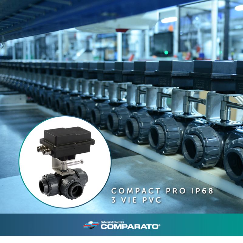 VFlowSolutions's tweet photo. Comparato Compact Electric Actuators.... available with IP68 enclosures #electricactuator #ip68 #submersible #waterproof #valveactuator #actuatedvalve #plasticvalve #valvesystem #madeinitaly #quality https://t.co/q2hd2FFJpI