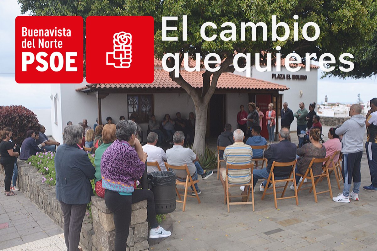 PSOEBtaDelNorte's tweet photo. Ayer, empezábamos la semana hablando con nuestros vecinos y vecinas del barrio de El Molino. Muchísimas gracias a tod@s por venir a compartir con nosotros una tarde tan especial ❤️
#BuenavistadelNorte
#PSOEBuenavista 
#ElCambioQueQuieres https://t.co/ur9FePl7Ac