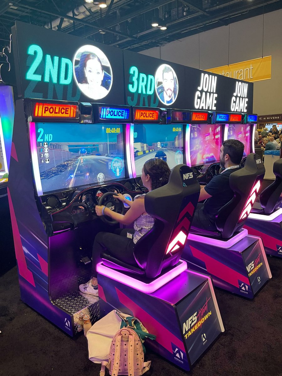 Watch out for the cops! To find out more, do not hesitate to contact us. #adrenalineamusements #nfs #needforspeed
