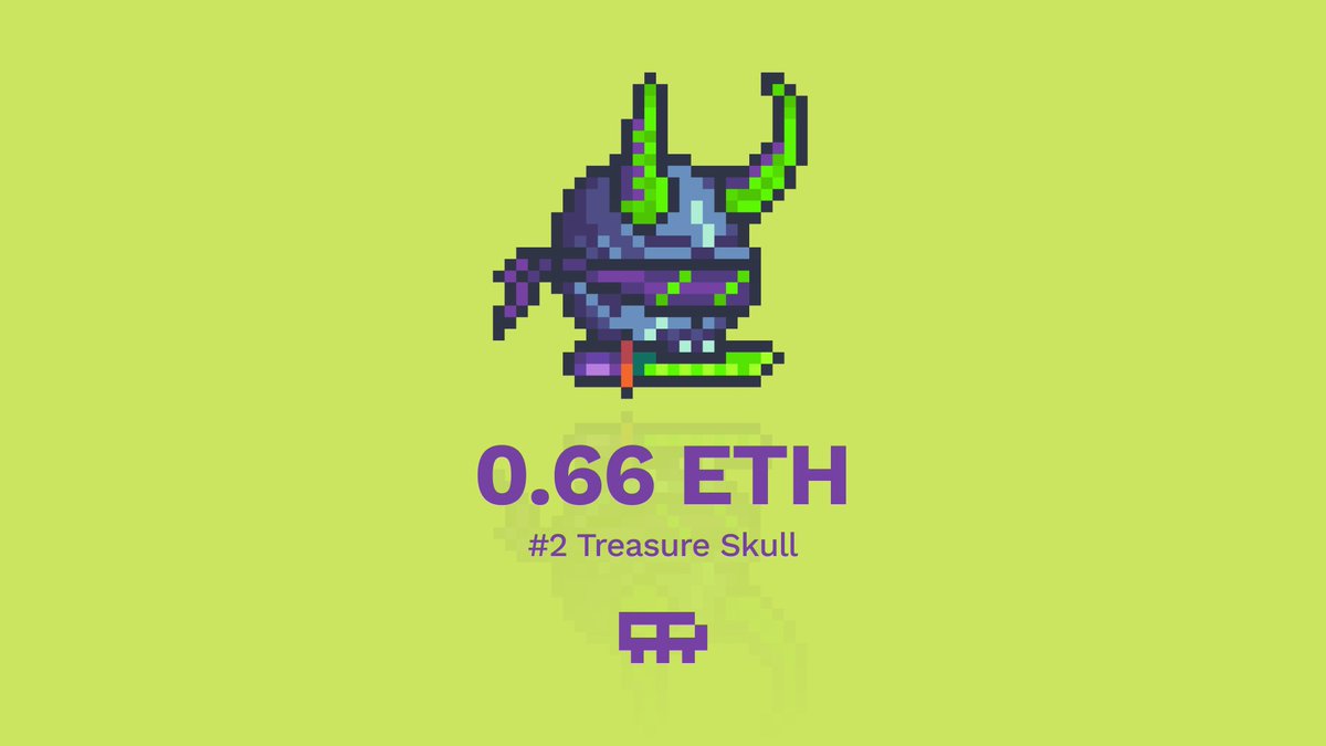 RektSkulls's tweet photo. This Lil Demon will be hunted for the second-biggest 0.66 ETH treasure trait 🪙💀🪙
Capture him before the reveal and grab the treasure!

Hurry, 30 WLs to be given in 2 days in a flash-raffle:
https://t.co/U6XmJ35KtI https://t.co/Kjr7cqlZqo